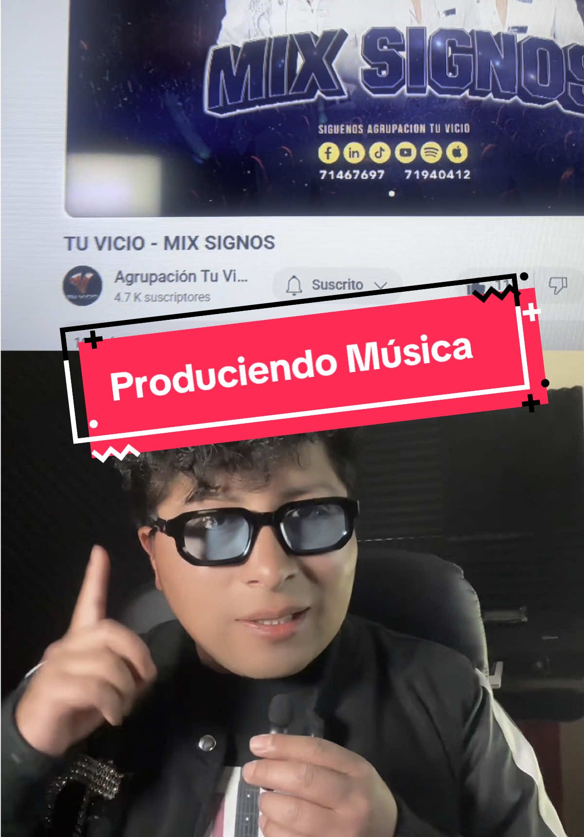 Arreglos musicales y transformacion a cumbia #produccionmusical #homeestudio #Cumbia #paratiiii #estudiodegrabacion Agrupación Tu Vicio 