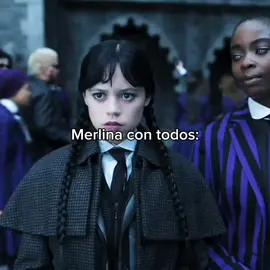 Merlina solo sonrió al ver a su abuela 🖤🥹#wednesdaynetflix #merlina #dark #wednesday #abuela cc: michellxiomara02