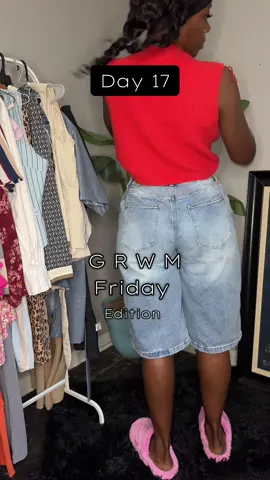 Get ready with me - Simple but so cute! TGIF! 🥳 #OOTD 