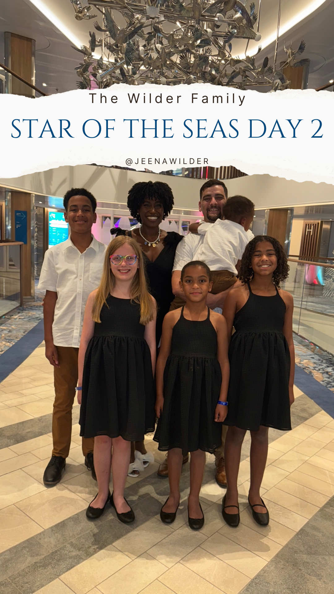 Clearly Drue and I had very different experiences today!! #StaroftheSeas #RoyalPartner @Royal Caribbean 