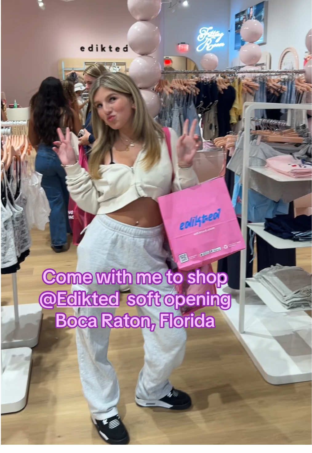 It’s finally HERE!!! With the best staff everrrrr !!! #staff#amazing#open#yay#edikted#haul#OOTD#grandopening#boca#shop#foryou#fyp#blowthisup#myfav@Edikted @towncenteratboca 