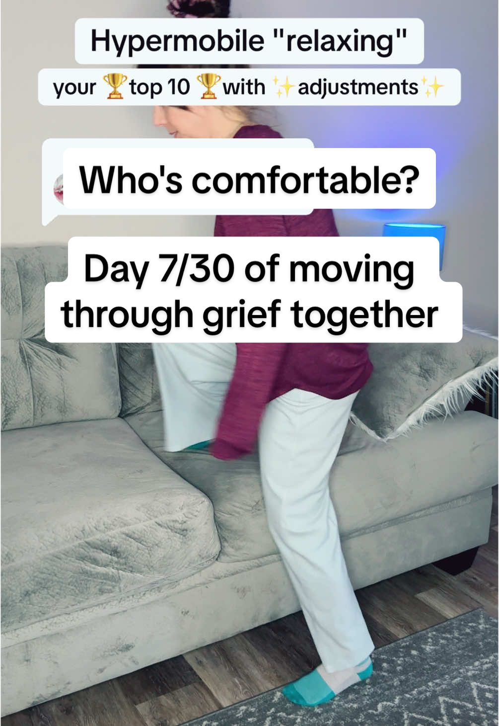 Replying to @Stephanie Hypermobility - where trying to get comfortable is exhausting. 😫 These are your top 10 hypermobile 