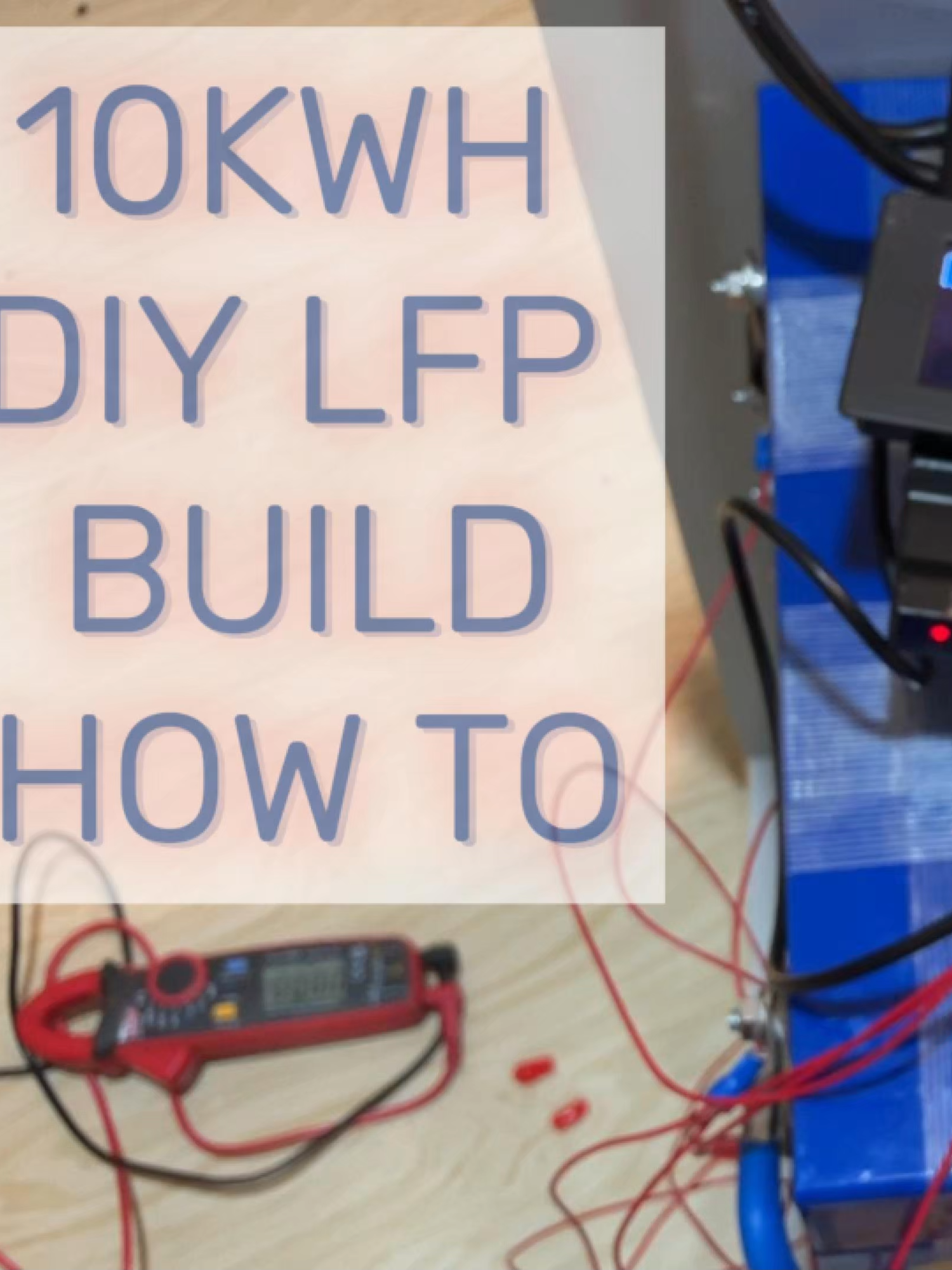 How to Build 10KWH LFP Batteries with JK BMS. In this comprehensive tutorial, I'll guide you through the entire process of building a DIY Lithium Iron Phosphate (LFP) battery, from start to finish. This includes detailed instructions on assembling the battery pack and configuring the Battery Management System (BMS). #lifepo4 #energystoragesystem #DIY #diyproject #battery