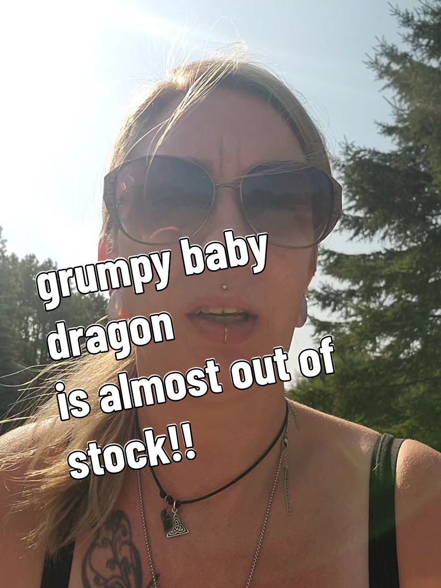 Replying to @squirrellygirl1232 the one in the video I'm replying to is almost out of stock, it's now down to 7 after I recorded this a few minutes ago! The link in this video is stocked at 400!  #dragonbracelet #dragon #jewelry #bracelet #grumpydragon 