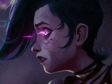 the glitches are not on purpose capcut added that for no reason 😒 #arcane #arcaneleagueoflegends #jinx #jinxarcane 