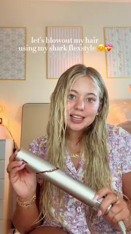 style my hair using my shark flexstyle 🤗💝  #sharkflexstyle #sponsoredbyshark @Shark Beauty 