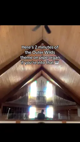 I know this isn’t my usual content but I’ve been thinking about Outer Wilds a lot lately. I hope this speaks to all the fellow Outer Wilds fans out there…🎹 #outerwilds #outerwildsgame #pipeorgan #vgm #soundtrack 