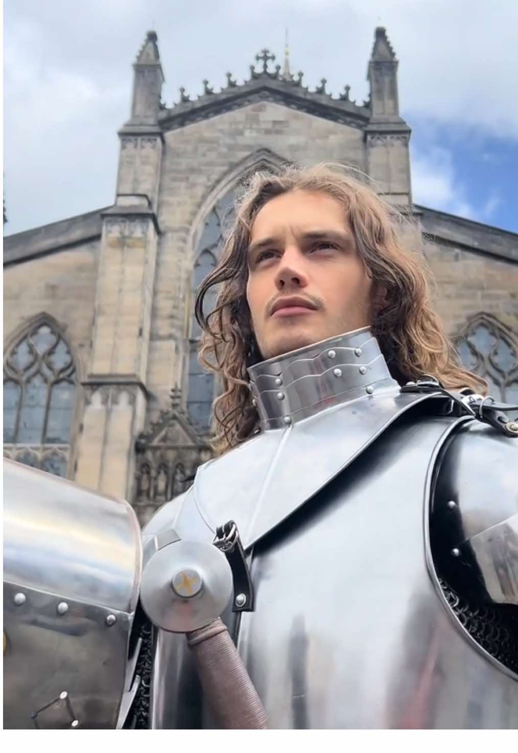 Only dressing for the female gaze from now on! The more you wear the more they stare… #outfit #knight #female #gaze #fyp 