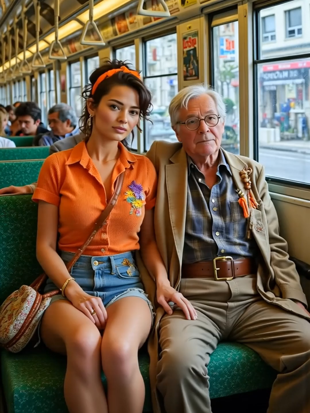 family? others? lover? The relationship between the elderly man next door and the beautiful woman is heart wrenching #fyp #foryou  #sexy #beauty #girls #bushhour
