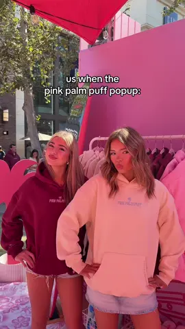 SEE YOU ALL AUG 9TH AT THE GROVE! 💗 @therealpresidentpres @therealempisle #pinkpalmpuff 