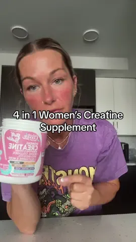 This 4 in 1 supplement is my all time FAVORITE right now. #maca #creatine #creatineforwomen #collegen #cleannutra #womenshealth #summershred #forwomen 