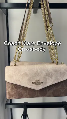 Coach Klare Envelope Crossbody #coacheurope #coachoutletemployee #coachoutlet #fyp #foryou #foru #foryoupagе #coachbag 
