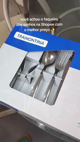 Achados para o Enxoval de casa nova🙂‍↔️ melhor precinho 🤫 Link no Pv #cozinhapratica #achadosshopee #achadinhasshopee #shopee #cozinha ##louças #enxoval #enxovaldecasanova #achadinhos #faqueiro #tramontina 