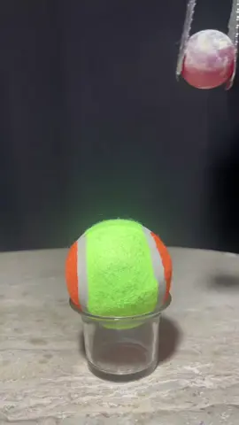 1000°C Red Hot Ball Vs Tennis Ball - Crazy Smoke Reaction. 😱😱 #asmr #asmrsounds #experiment #redhotexperiments #uktiktok #hotballvs #usatrend #scienceexperiments #usatiktok🇺🇸 