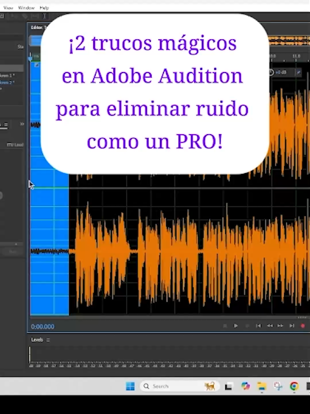¡2 trucos mágicos en Adobe Audition para eliminar ruido como un PRO! #galavinci #adobeaudition #tutorialadobeaudition #eliminarruido #audioruido #produccionaudio #ediciondeaudio #sonidoprofesional #grabacionsincuarto #limpiaraudio #autogate #noisereduction #trucosdeaudio #tutorialescreativos #audiograbado