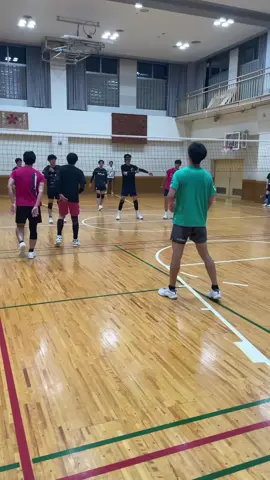 平日の練習！ #バレーボール #volleyball #ハイキュー #33歳 #夏バテ 