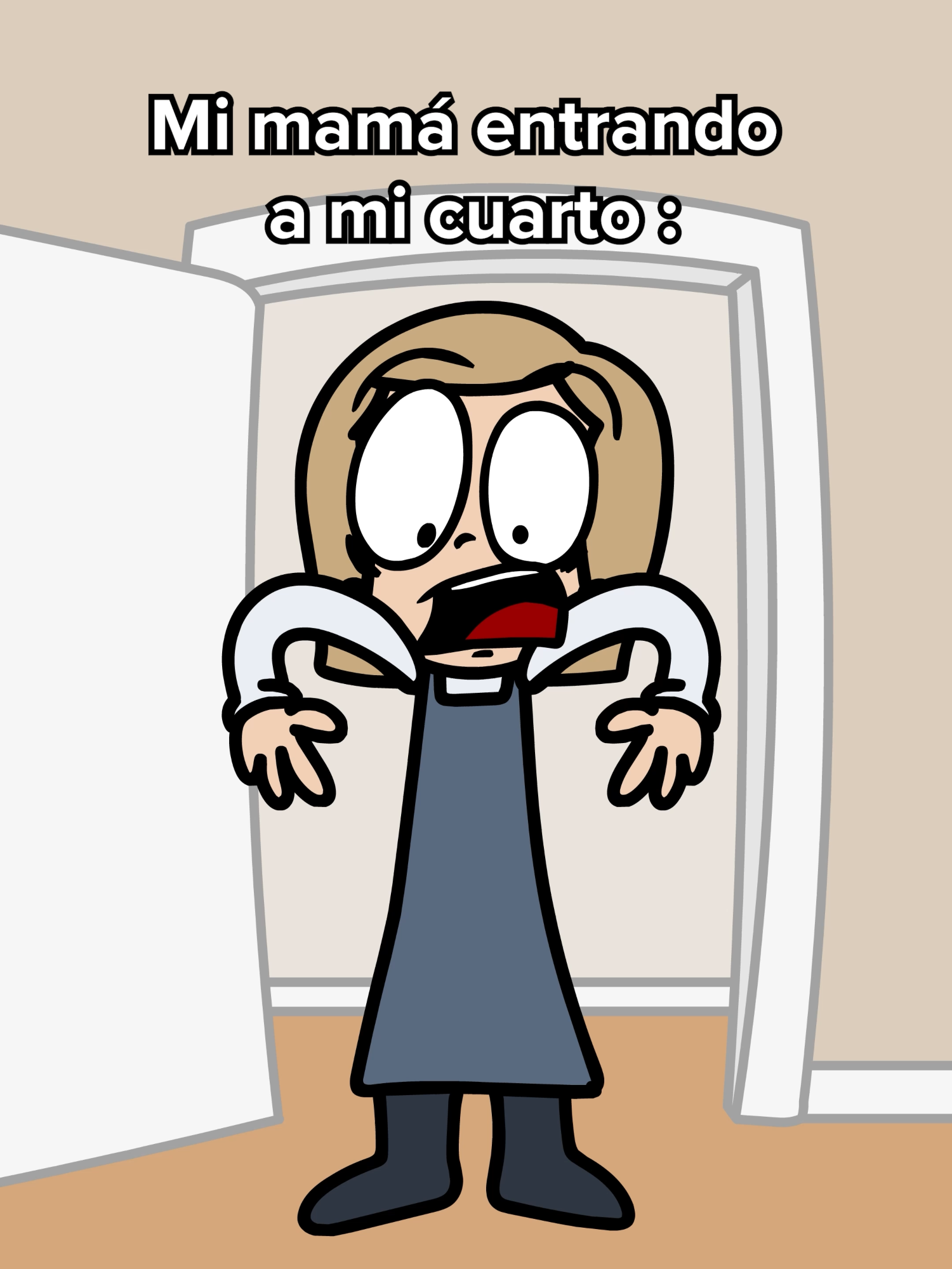 Ni es para tanto 🤣🤣 #mama #mamalatina #regañosdemamá #comedia #humor #animacion Cr: @leal_stephany