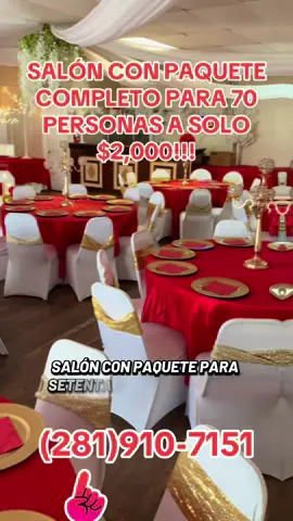 🎉 ¡Aparta tus fechas con nosotros!  ¿Tienes un evento especial en puerta? ¡Nosotros tenemos el lugar perfecto! 👶 Baby Showers 💍 Bodas 👑 Quinceañeras 🎓 Graduaciones 🎉 ¡Y todo tipo de celebraciones! 📅 Reserva tu fecha con anticipación y asegura el mejor espacio para tu evento. 📍Ubicación: [10902 Beamer rd Houston Texas 77089] 📞 Informes y reservaciones:  (281)910-7151 #bodas #fypシ゚viral #paratiiiiiiiiiiiiiiiiiiiiiiiiiiiiiii #everyonefollowershighlightsシ゚ #wedding #partyhall #quiceañera