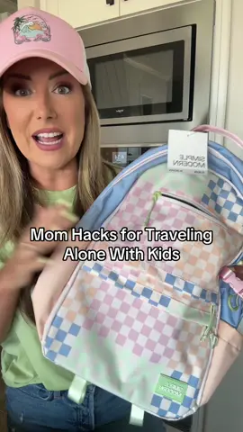 What else would YOU bring (besides snacks) as a mom traveling alone with your kid(s)? #parentinghacks 
