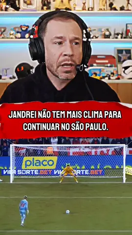 Jandrei não tem mais clima para continuar no São Paulo #tiagoleifert  #futebolbrasileiro #spfc 