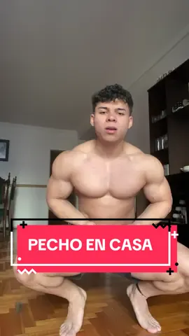 pecho en casa ! #GymTok #foryoupage #gymmotivation #bodybuilders #foryoupage #pecho #yomequedoencasa #rutinaencasa 