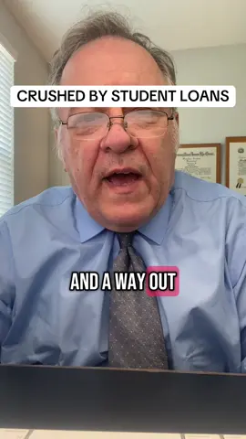 Crushed by Student Loan? PERANOLAW.COM #fyp #credit #nyattorney #studentloan #bankruptcy #houstonattorney #law 