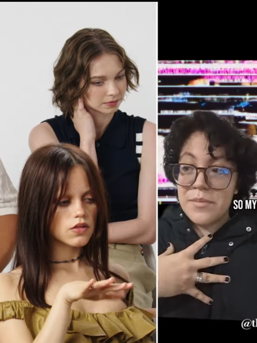 Jenna, is there something you'd like to share?  #wednesdaynetflix #wednesday #wednesdayseason2 #wednesdaycast #jennaortega #fyp 