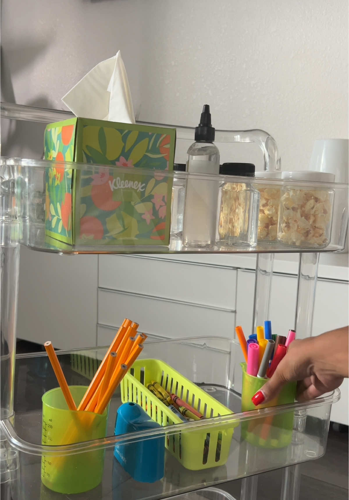 #ad Back to school prep starts at home, not just backpacks. Here’s how I keep my after school routine organized and stocked with essentials with Kleenex Ultra Soft Tissues. @Kleenex®️ Brand #kleenexpartner          
