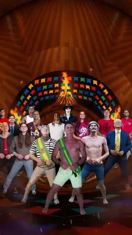 BOLSONARO, LULA,FELCA e todo mundo no passinho 🦜🐒 #dancadecelibridades #passinhoabsurdo #passinhodefamosos #dancadefamoso 