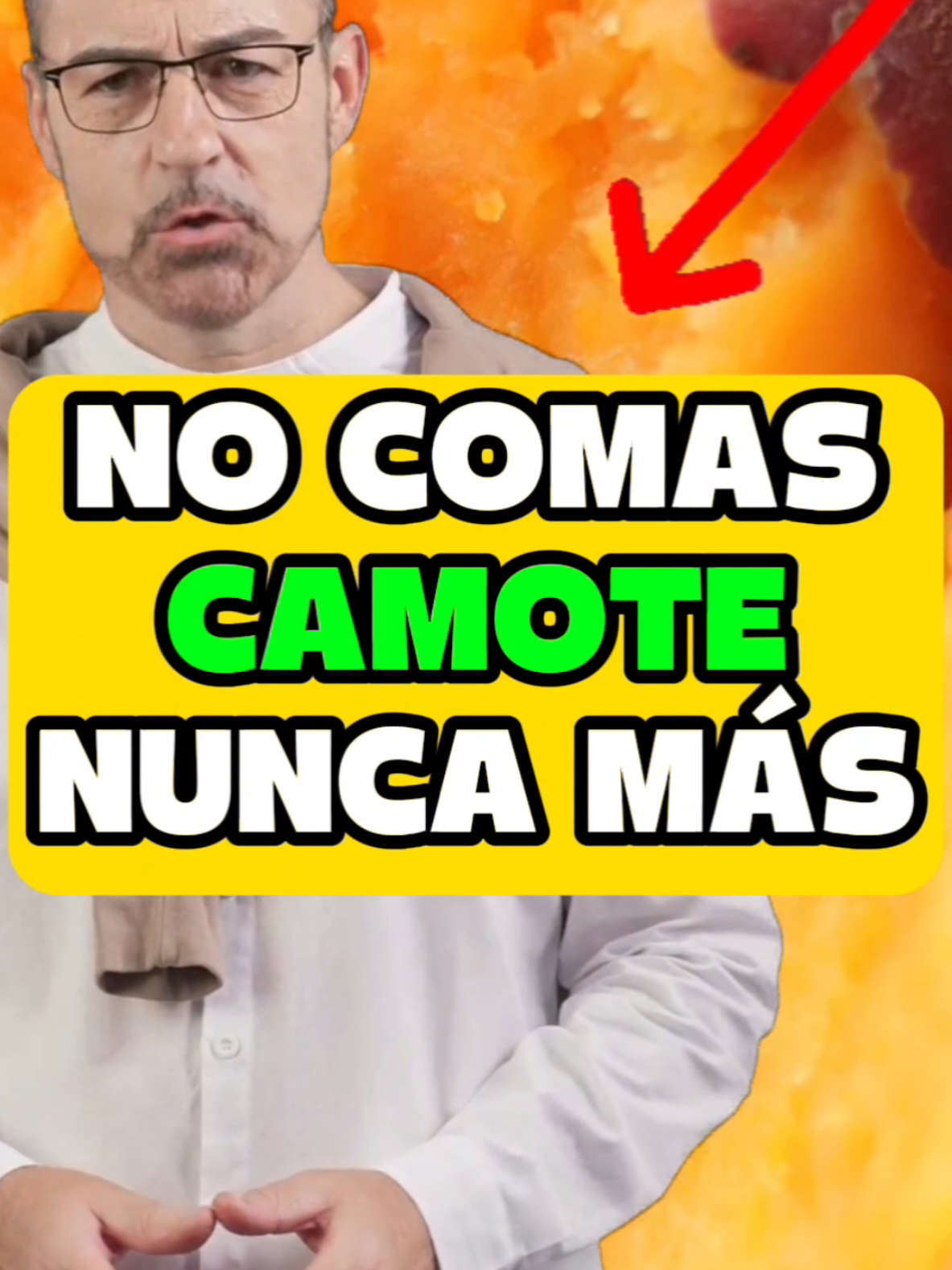 No vuelvas a comer camote #camote #boniato #batata #vejez #alimentossaludables 