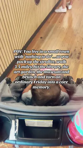 Two kids. One small town. A whole lot of walking, snacks, and “are we done yet?” But we made a memory out of nothing and that’s the mom magic. 💪✨ #TantrumsAndTotals #RealMomLife #MakingMemories #BudgetFriendlyFun #MomOfTwo