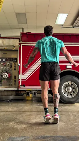 Earn the burger WOD:  EMOM - Every min on the min rotate  - rotation: one working/one jumping rope or some type of cardio.  6 rounds total:  Thruster - 5 reps Burpee - 10 reps Wall Ball - 15 reps Flat Sit-Up - 20 reps - Time: 15:58 Barley got to squeeze it in today.  For today’s WOD I programmed it on @WodApp it a check for personal programming or create/generating your own WOD’s. They will also be adding the WODms I create to thier programs!    Just had to make some tweaks for the workout itself since it was a 2 man.  ps: Shirt is from @Combat Iron Apparel  Use code - CALDWELL15 at checkout . #gym #firefighter #discipline #athlete #motivation #fyp #wod #workout   