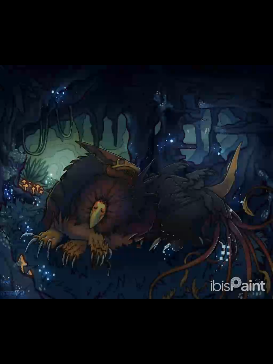 жоска. Заказ от  @Harbingers of the Fiery Moon  #fyp #viral #creaturesofsonaria #сонария    #арт #sonaria 