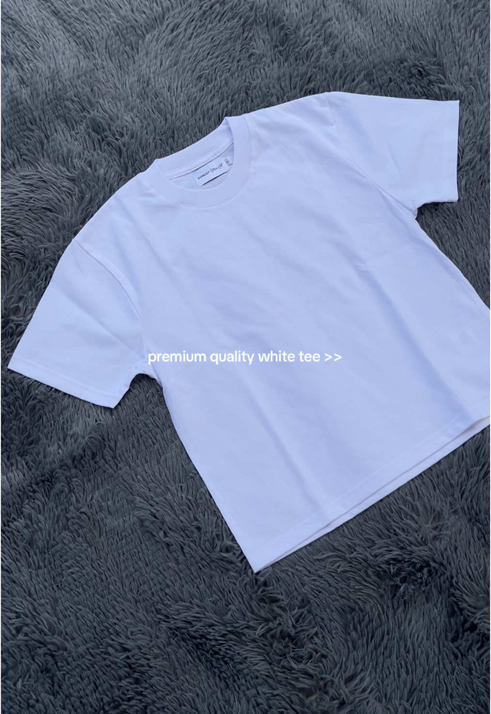 love me some high quality plain white shirt #plainshirt #slimfit #conceit 