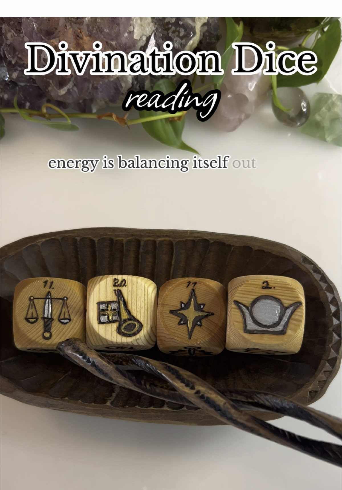 Divination Dice reading for you! #divination #dice #reading 