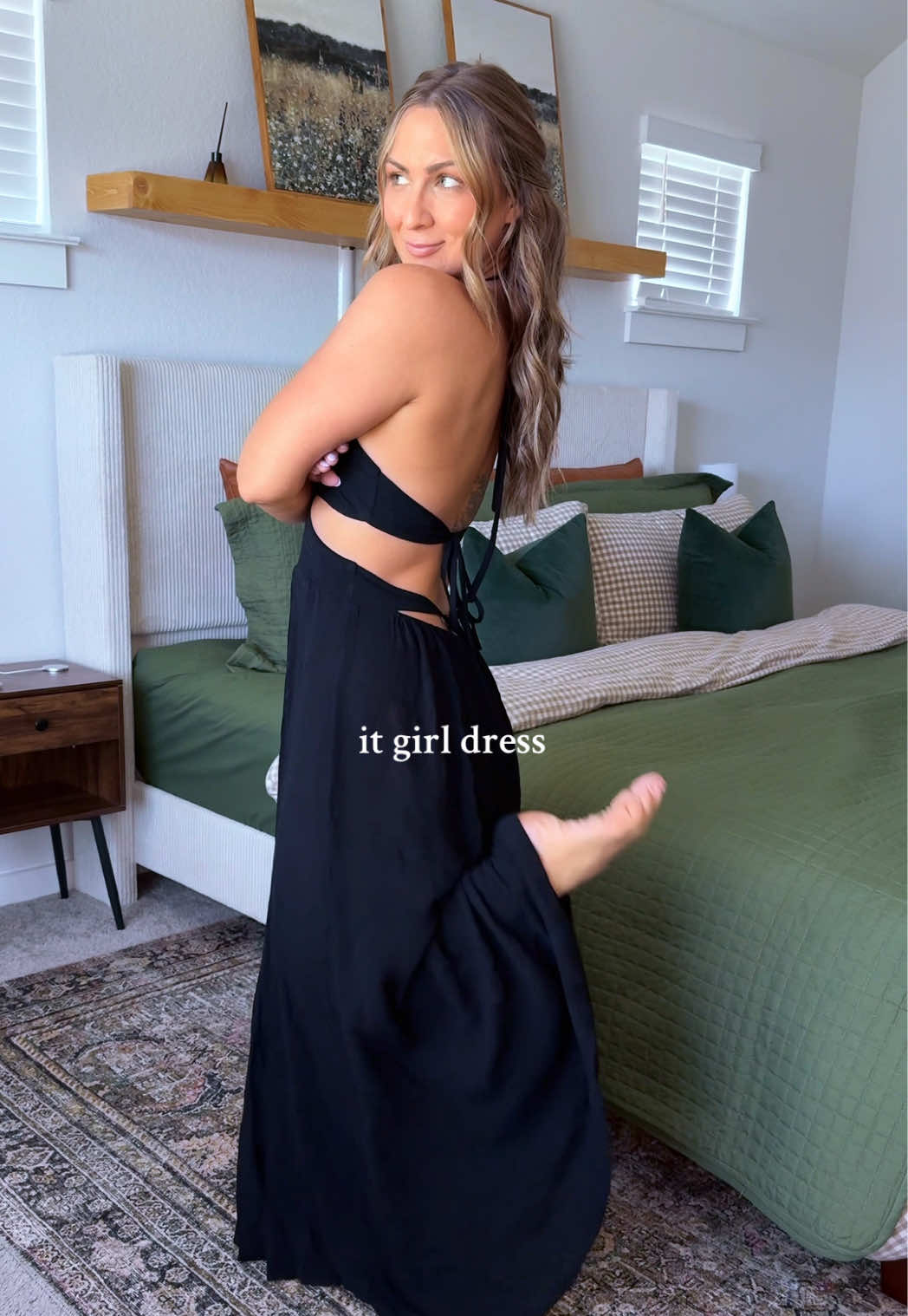SO GOOD 🖤 #dress #maxidress #backlessdress #dresstok #dresstoimpress #dressup #spotlightfinds #ttsdelightnow #OOTD #tryon #momfit #coolmom  #tiktokshopcreatorpicks #tiktokshoprestock #TTSfashionfam #dealsforyoudays #tiktokshopsummerturnup #tiktokshopmemorialday #funinthesun #summervibes #dealsforyoudays