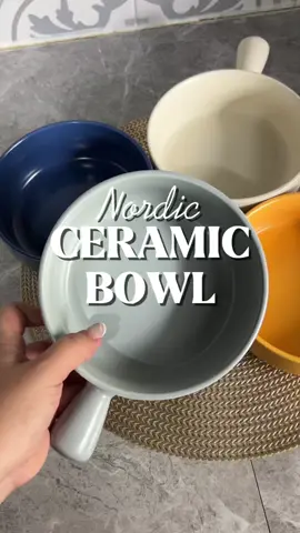 Super aesthetic na ceramic bowl BUY 1 TAKE 1 🫶🏻✨ #nordic #bowl #ceramic #ceramicbowl #kitchen #kitchenfinds #homefinds 