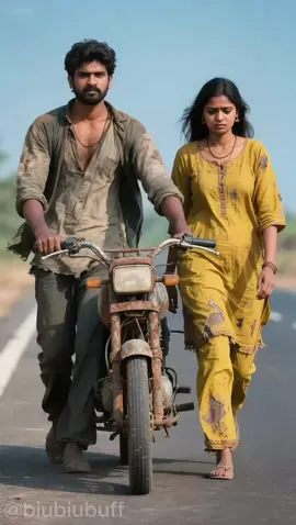 The wife made her own motorcycle