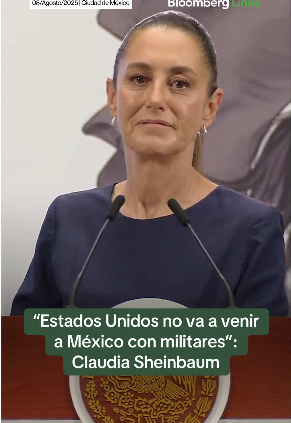 Claudia Sheinbaum descartó que tropas estadounidenses ingresen a México tras ser cuestionada sobre un artículo del New York Times que afirma que Donald Trump firmó una directiva para utilizar la fuerza militar contra los cárteles de la droga de América Latina. La presidente mexicana afirmó que cuando se ha propuesto que personal militar estadounidense venga a México, su gobierno ha dicho que no, y que tales propuestas no forman parte de ningún acuerdo con Estados Unidos. ¿Qué más dijo durante su conferencia matutina? Conoce más detalles en el enlace de la biografía. #Sheinbaum #Trump #Ejército #México #EstadosUnidos #Seguridad #Narcóticos