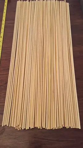 Palitos de bambu de 60cm x 4 mm excelentes para todo tipo de manualidades, paquete con 100 piezas  #manualidadesfaciles  #manualidad #manualidades #bambu #manualidadesencasa 