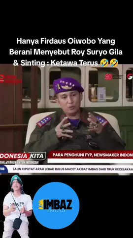 Firdaus Oiwobo Yang berani menyebut Roy Suryo Gila dan sinting #firdausoibowo #viral #trending #beritatiktok 