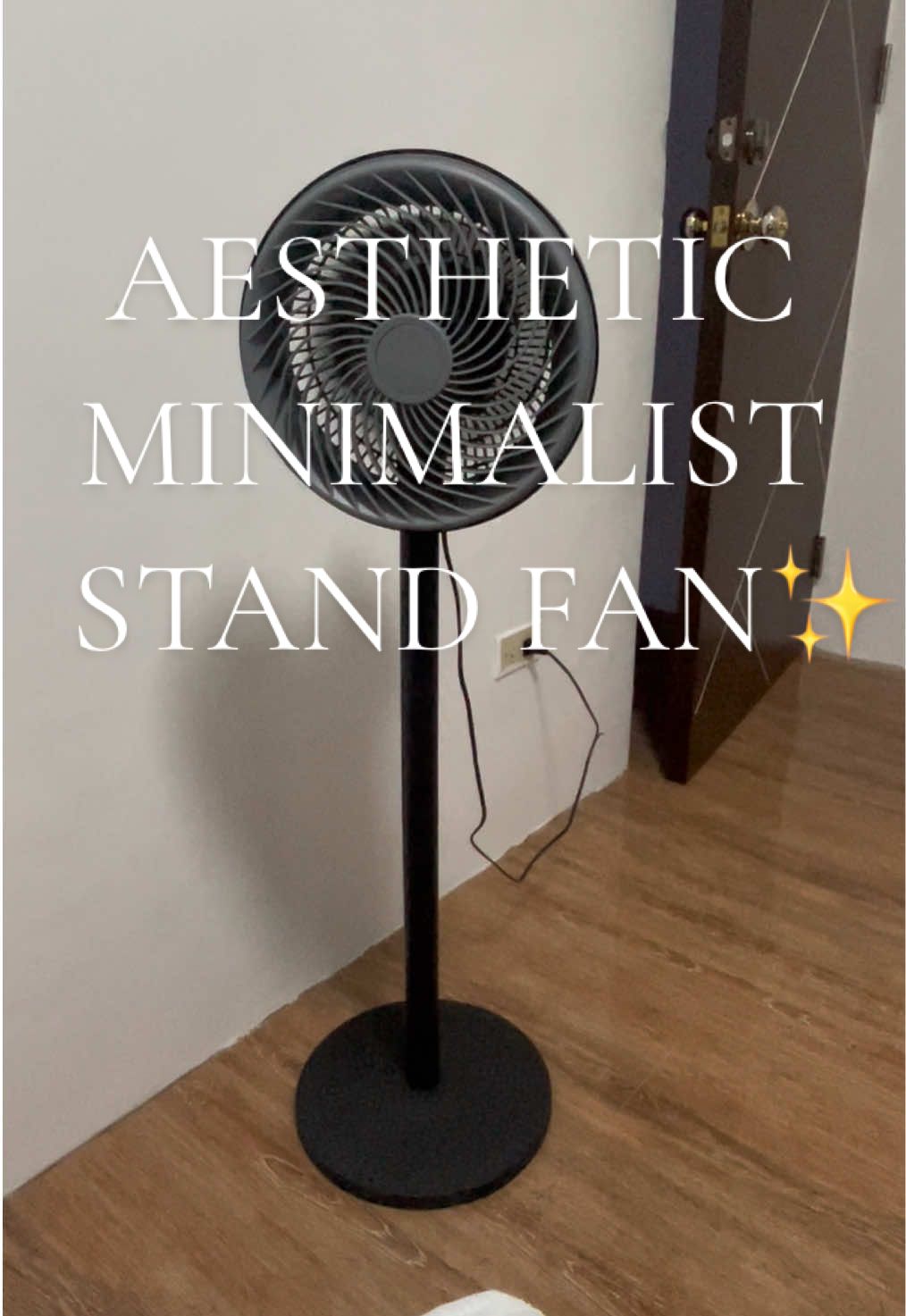 Grabe sobrang sulit nerong Air circulation fan na to. Maliit pero malakas! gamit ko to overnight and sobrang stable😍 #spacesaver #affordablepricesngoodquality #easytoassemble #aircirculationfan #ookas #minimalistfan #aestheticfan #foryoupage 