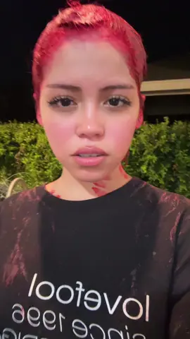 so umm something happened #hairdye 