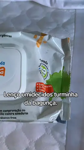 Lenço umidecidos turminha da bagunça