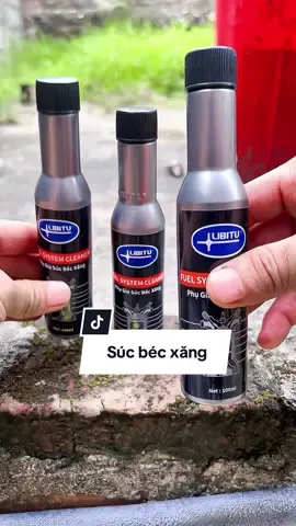 Súc béc xăng làm sạch cặn carbon kim phun buồng đốt của xe máy. #sucbecxang #sucbecxanglibitu #chaisucbecxang 