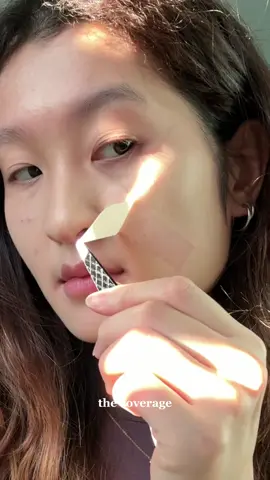 @힌스 hince_official second skin mesh matte cushion - shade 23 sand  def wish they had more shade ranges but the coverage on this is so nice! 🩵 #hince #hincemakeup #cushionfoundation #kbeauty #foundation #makeup #beauty 