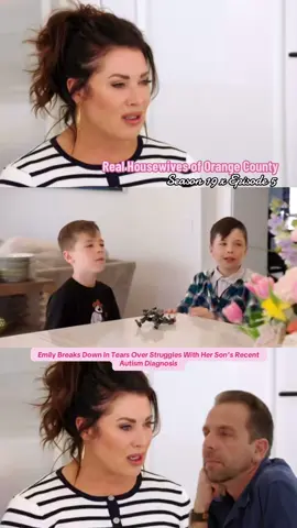 Emily Breaks Down In Tears Over Struggles With Her Son’s Recent Autism Diagnosis ✨ #fyp #rhoc #wwhl #orangecounty #losangeles #realhousewives #bravotv #realhousewivesoforangecounty #tamrajudge #ginakirschenheiter #emilysimpson #jenniferpedranti #katieginella #alexisbellino #heatherdubrow #shannonbeador #bravo