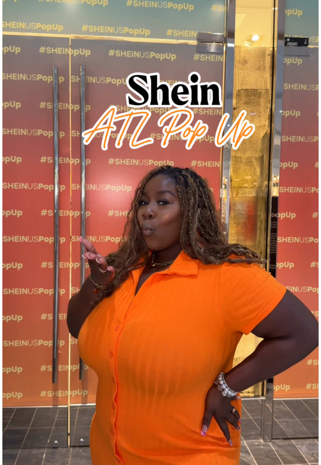 From viral SHEIN hauls ➡️ to being invited to their exclusive ATL pop-up 🥹✨ This was such a full circle moment for me! @SHEINUS summer pop-up is in Atlanta until August 10th—and yes, it’s so worth the visit. Cute fits, good vibes, free goodies, and instant shopping with no shipping wait 🙌 I would’ve loved to see more plus size Swimwear , I literally grabbed all my bathing suits from Shein 😫 Atlanta babes, grab your girls and go grab some last minute vacay pieces . - Dress: @shein_us  @sheincurve  Shoes: @shein_us  Braids: @totalclasshairbraiding  #sheinpopup #sheinus #sheincurve #sheinhaul #thingstodoinatlanta #atlantainfluencer #plussizeinfluencer #atlantacontentcreator #sheinplussize #atlantaevents #influencerevents #sheinootd