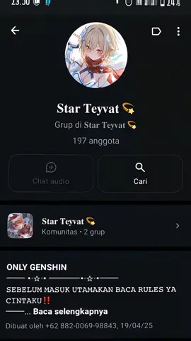 Sudah lama tak bercollab, siapa nih yg kangen?? (cek link gc di bio ya) .  [editing by] @angeliccherubyn  [cr] @𝟕𝟎𝟓 AgungPreset ft 𝙂𝙂  #skirk  #citlali  #arlecchino #klee  #ifa #kinich #dahlia #wriothesley  #furina  #kokomi  #wanderer  #navia  #escoffier  #nahida  #genshin  #genshintrend  #GenshinImpact #genshinimpact58  #hoyoverse  #grup #friend  #coop #trends  #starteyvat  #fyp  #fypシ  #foryou #foryoupage 