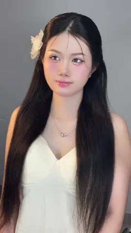 Nó trong mà nó nhẹ nhàng quá đi thôi 💋🌱💄 #make #makeup #makeuptutorial #beauty #thanhhaimakeup #makeupvinhphuc 